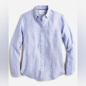JCrew Slim Fit Linen Shirt